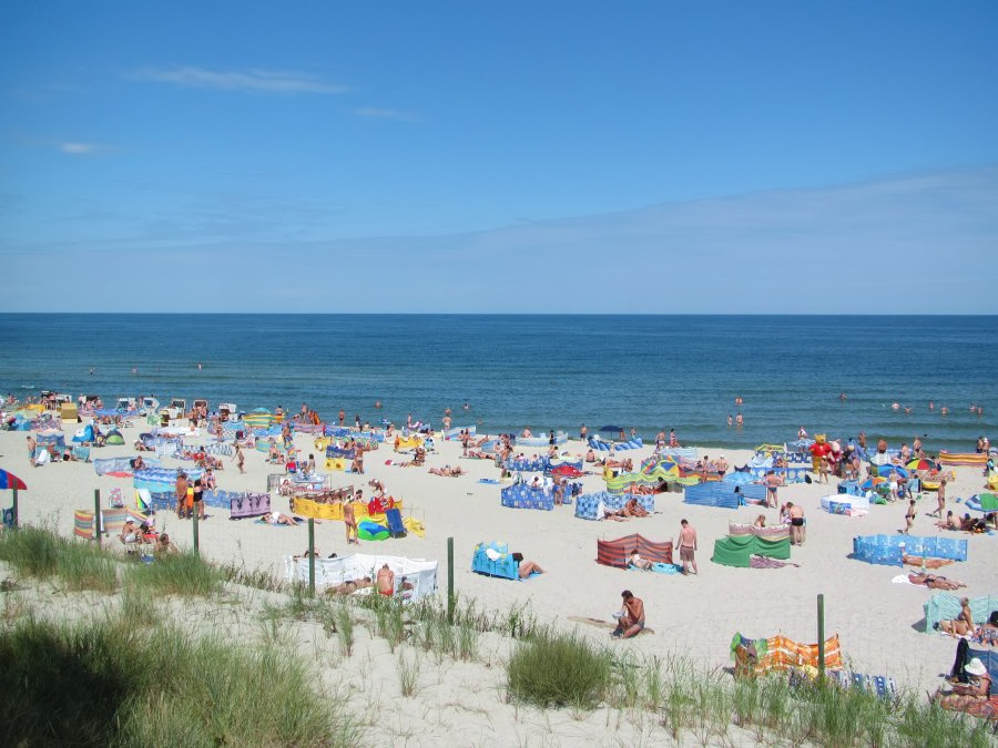Piękne plaże, słońce, błękit nieba i morze, czyli SIERPIEŃ 2011 w JASTARNI