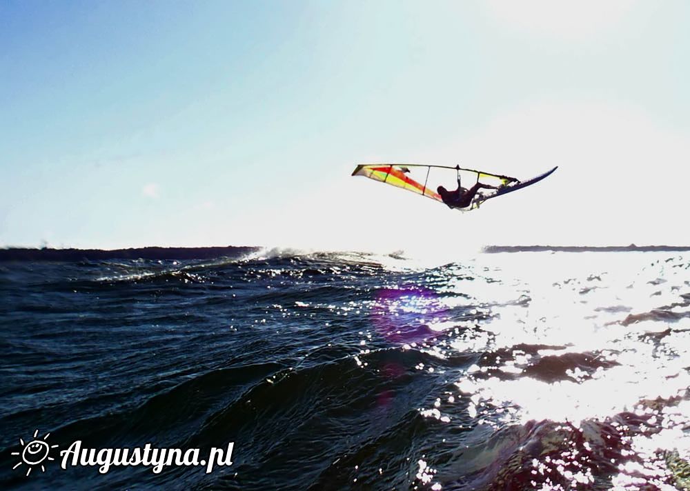Light wave windsurfing 19-08-2014 w Jastarni na Pwyspie Helskim
