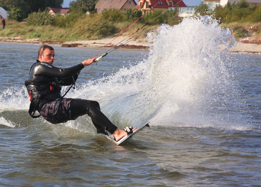 Kitesurfing w Jastarni na Pwyspie Helskim