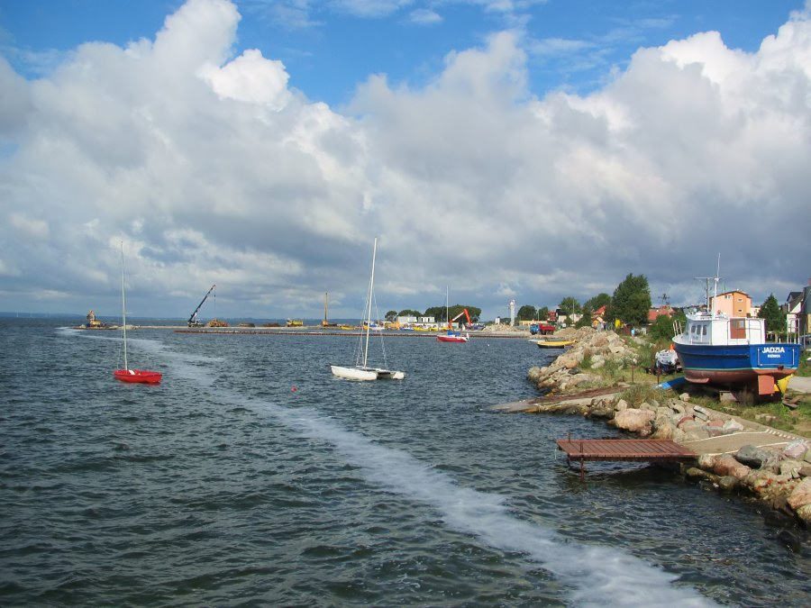 Rozbudowa portu rybackiego w Kunicy na Pwyspie Helskim