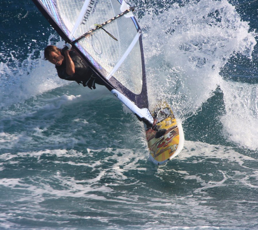 Windsurfing i kitesurfing w El Medano  i El Cabezo, czyli 22.11.2011 na Teneryfie