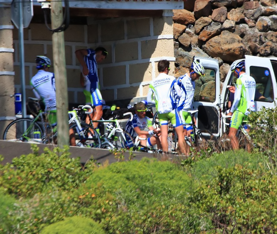 Basso, Nibali, Szmyd i spka, czyli Liquigas trenuje na Teide na Teneryfie