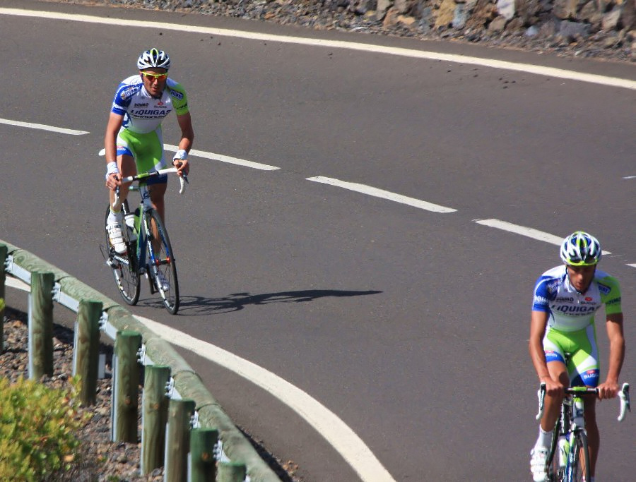 Basso, Nibali, Szmyd i spka, czyli Liquigas trenuje na Teide na Teneryfie