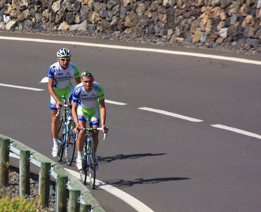 Basso, Nibali, Szmyd i spka, czyli Liquigas trenuje na Teide na Teneryfie