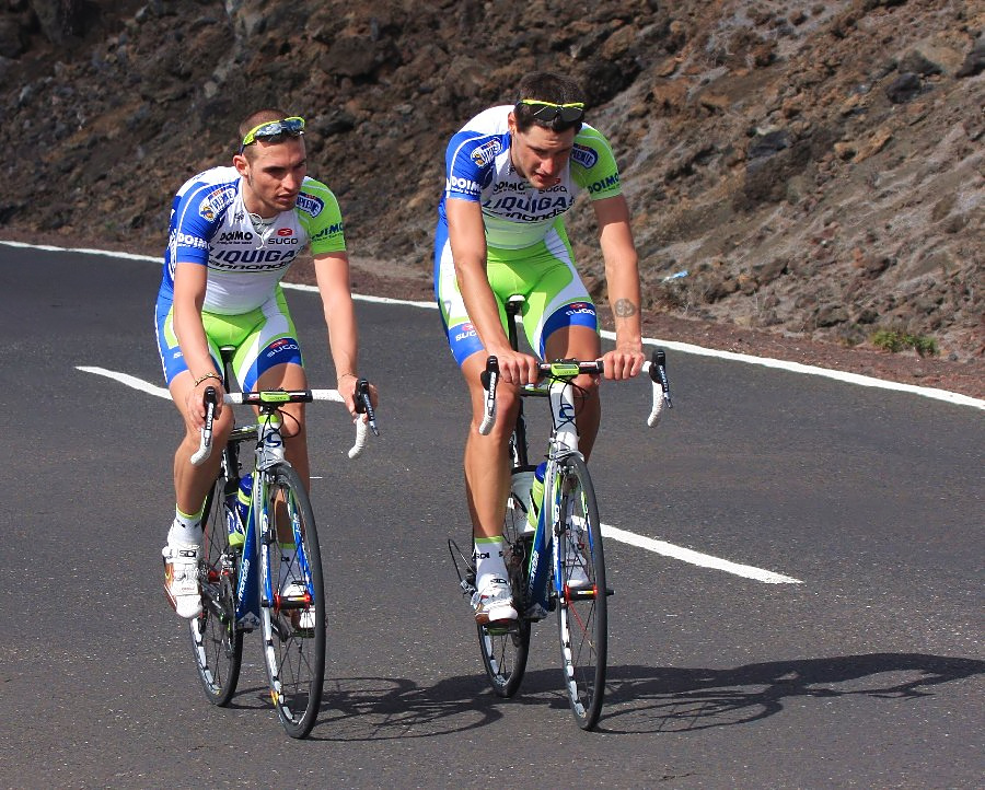 Basso, Nibali, Szmyd i spka, czyli Liquigas trenuje na Teide na Teneryfie