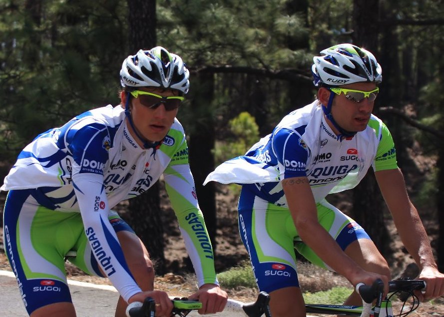 Basso, Nibali, Szmyd i spka, czyli Liquigas trenuje na Teide na Teneryfie