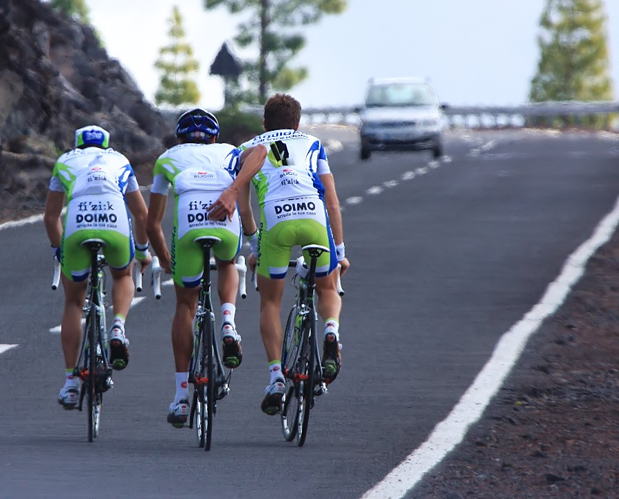 Basso, Nibali, Szmyd i spka, czyli Liquigas trenuje na Teide na Teneryfie