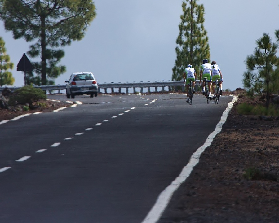 Basso, Nibali, Szmyd i spka, czyli Liquigas trenuje na Teide na Teneryfie