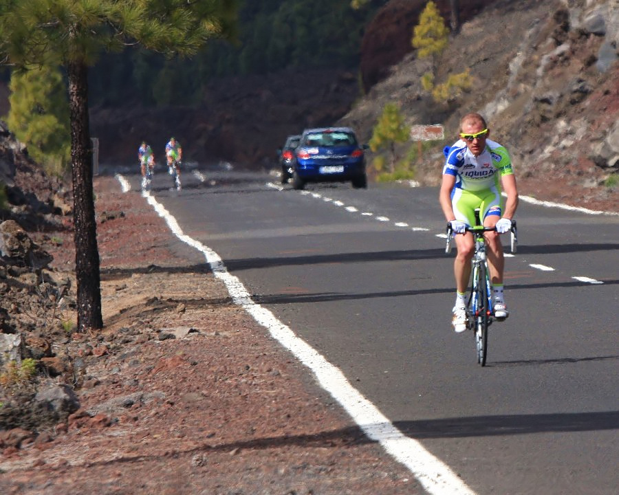 Basso, Nibali, Szmyd i spka, czyli Liquigas trenuje na Teide na Teneryfie