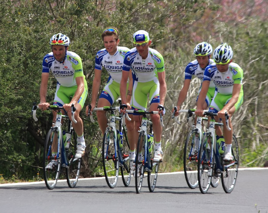 Basso, Nibali, Szmyd i spka, czyli Liquigas trenuje na Teide na Teneryfie