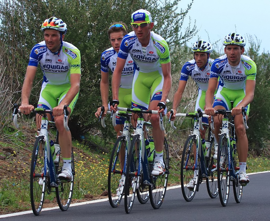 Basso, Nibali, Szmyd i spka, czyli Liquigas trenuje na Teide na Teneryfie