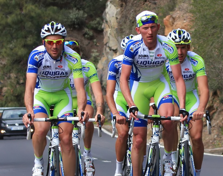 Basso, Nibali, Szmyd i spka, czyli Liquigas trenuje na Teide na Teneryfie