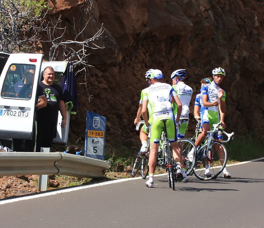 Basso, Nibali, Szmyd i spka, czyli Liquigas trenuje na Teide na Teneryfie