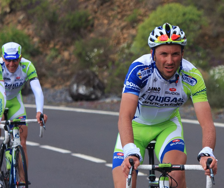 Basso, Nibali, Szmyd i spka, czyli Liquigas trenuje na Teide na Teneryfie