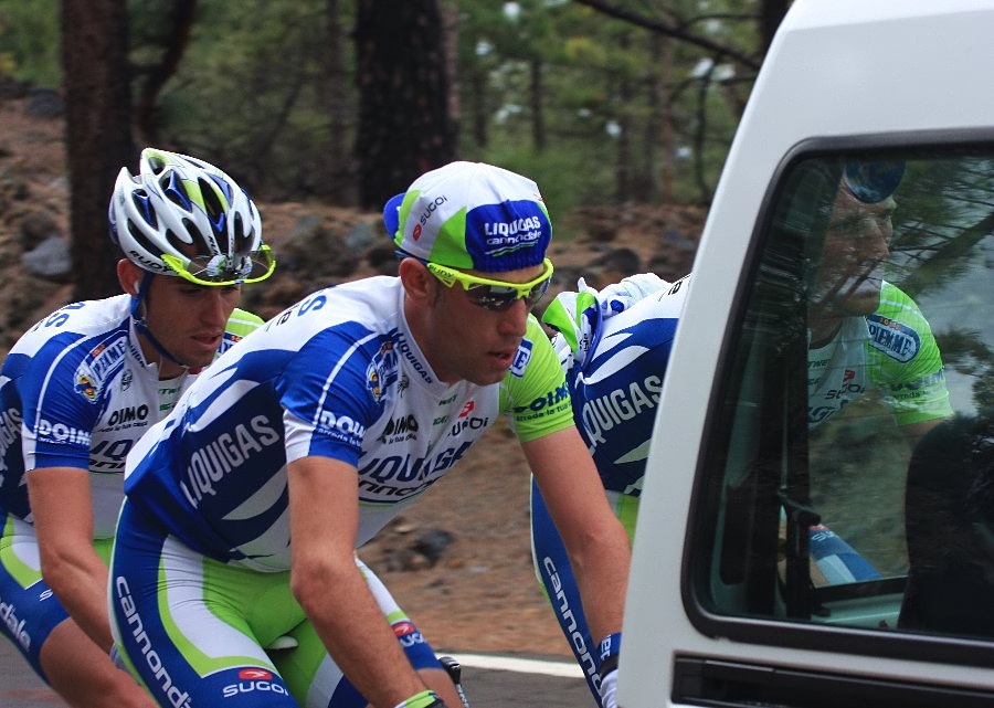 Basso, Nibali, Szmyd i spka, czyli Liquigas trenuje na Teide na Teneryfie