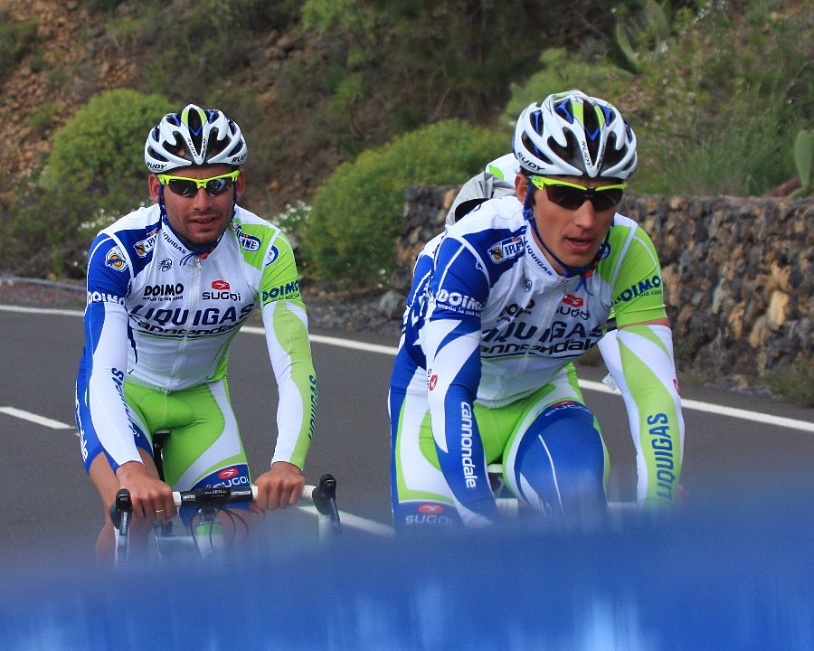 Basso, Nibali, Szmyd i spka, czyli Liquigas trenuje na Teide na Teneryfie