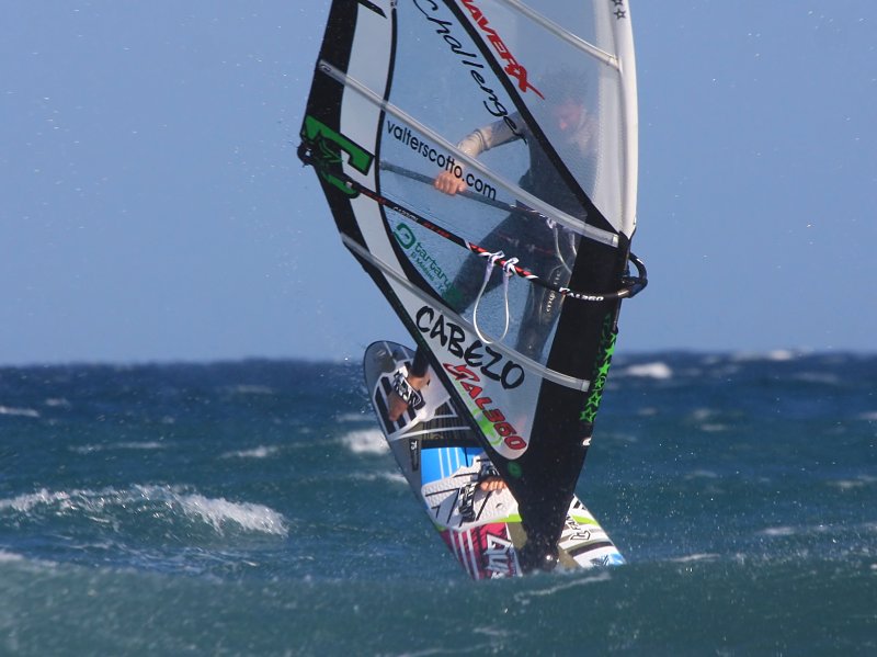 Windsurfing i kitesurfing w El Medano  i El Cabezo, czyli 18.01.2012 na Teneryfie