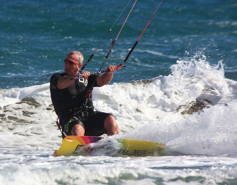 Windsurfing i kitesurfing w El Medano  i El Cabezo, czyli 18.01.2012 na Teneryfie