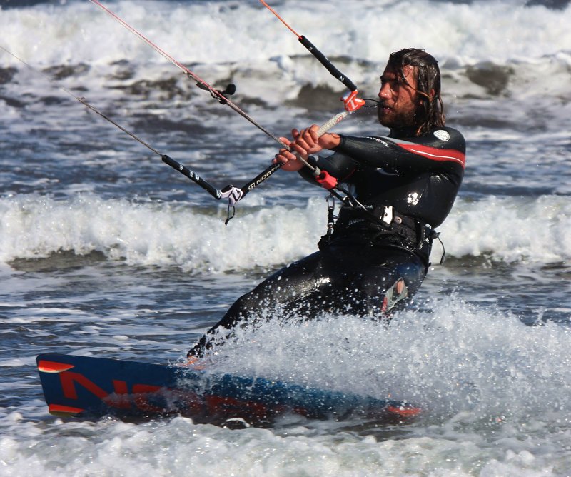 Windsurfing i kitesurfing w El Medano  i El Cabezo, czyli 18.01.2012 na Teneryfie