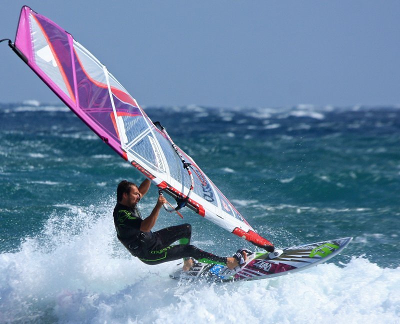 Windsurfing i kitesurfing w El Medano  i El Cabezo, czyli 04.02.2012 na Teneryfie