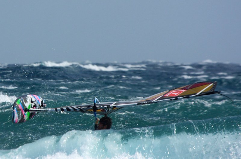 Windsurfing i kitesurfing w El Medano  i El Cabezo, czyli 04.02.2012 na Teneryfie