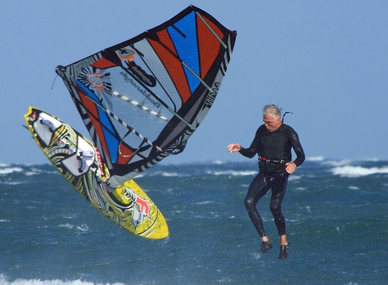 Windsurfing i kitesurfing w El Medano  i El Cabezo, czyli 04.02.2012 na Teneryfie