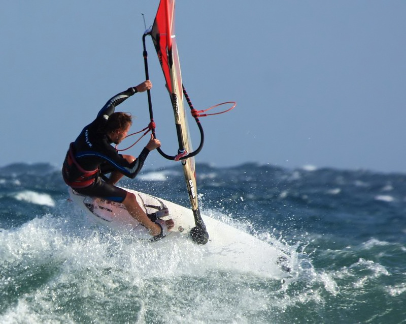 Windsurfing i kitesurfing w El Medano  i El Cabezo, czyli 04.02.2012 na Teneryfie