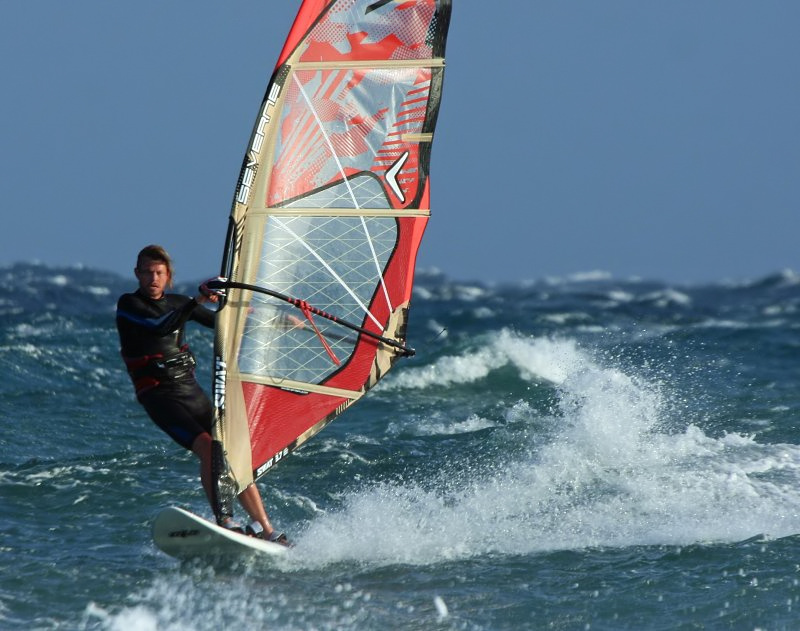 Windsurfing i kitesurfing w El Medano  i El Cabezo, czyli 04.02.2012 na Teneryfie