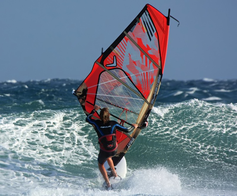 Windsurfing i kitesurfing w El Medano  i El Cabezo, czyli 04.02.2012 na Teneryfie