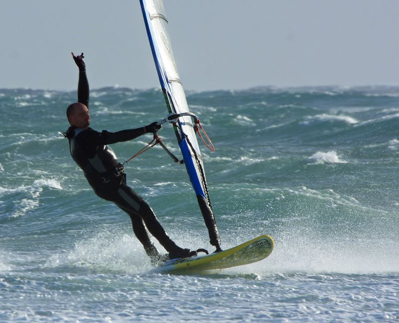 Windsurfing i kitesurfing w El Medano  i El Cabezo, czyli 04.02.2012 na Teneryfie