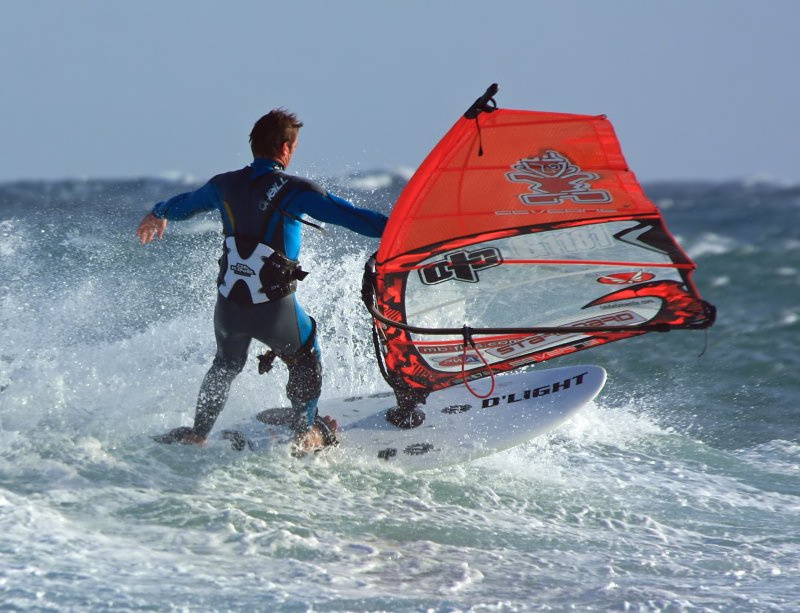 Windsurfing i kitesurfing w El Medano  i El Cabezo, czyli 04.02.2012 na Teneryfie