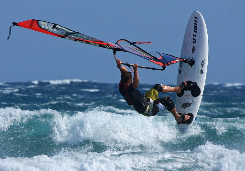 Windsurfing i kitesurfing w El Medano  i El Cabezo, czyli 04.02.2012 na Teneryfie