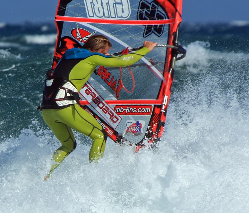 Windsurfing i kitesurfing w El Medano  i El Cabezo, czyli 04.02.2012 na Teneryfie