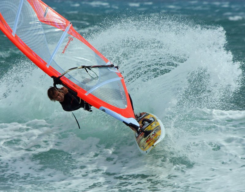 Windsurfing i kitesurfing w El Medano  i El Cabezo, czyli 04.02.2012 na Teneryfie