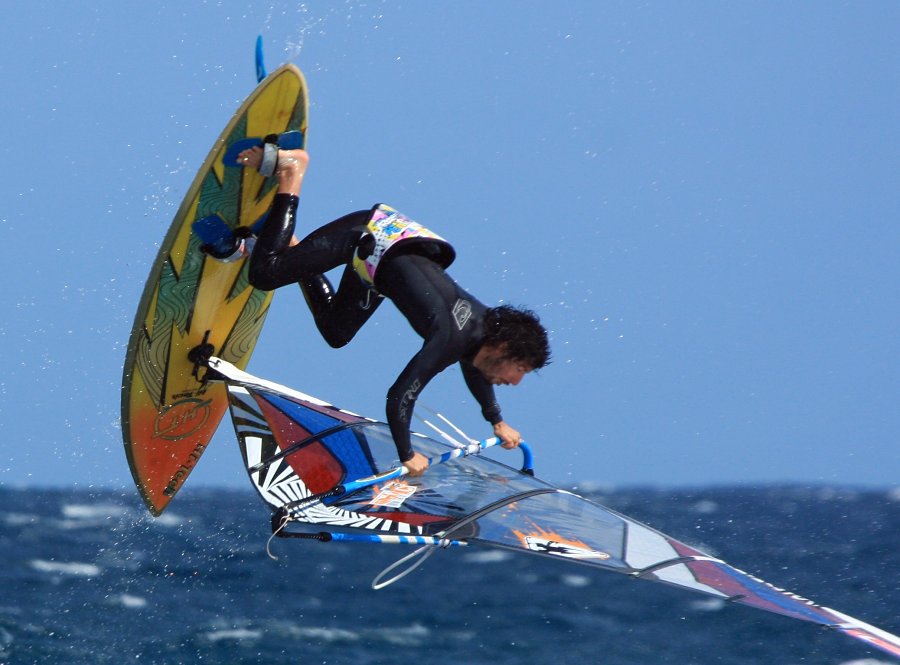 Windsurfing i kitesurfing w El Medano  i El Cabezo, czyli 04.02.2012 na Teneryfie