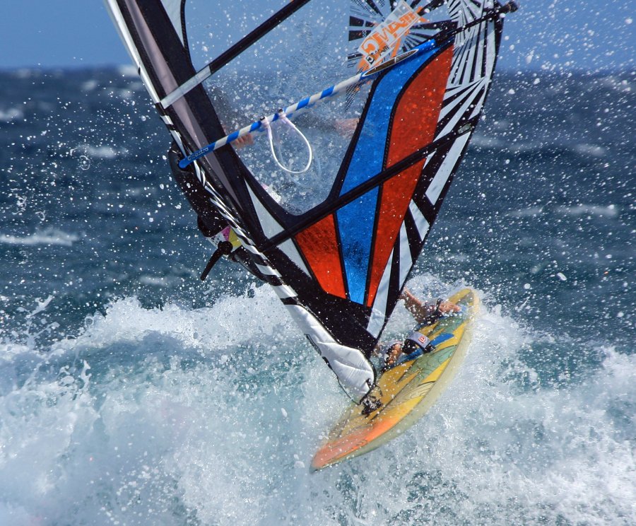 Windsurfing i kitesurfing w El Medano  i El Cabezo, czyli 04.02.2012 na Teneryfie