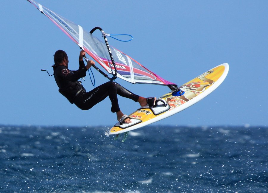 Windsurfing i kitesurfing w El Medano  i El Cabezo, czyli 04.02.2012 na Teneryfie