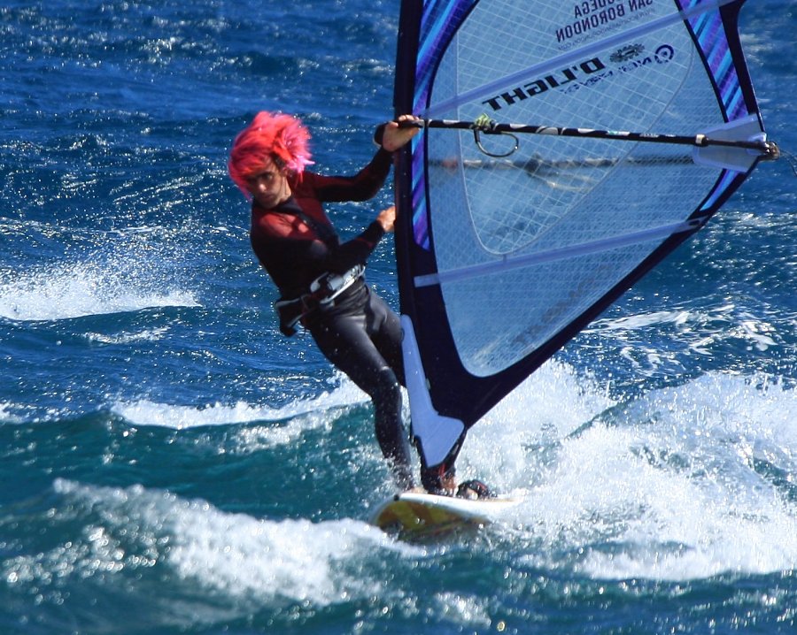 Windsurfing and kitesurfing in El Medano and El Cabezo on Tenerife, Canary Islands