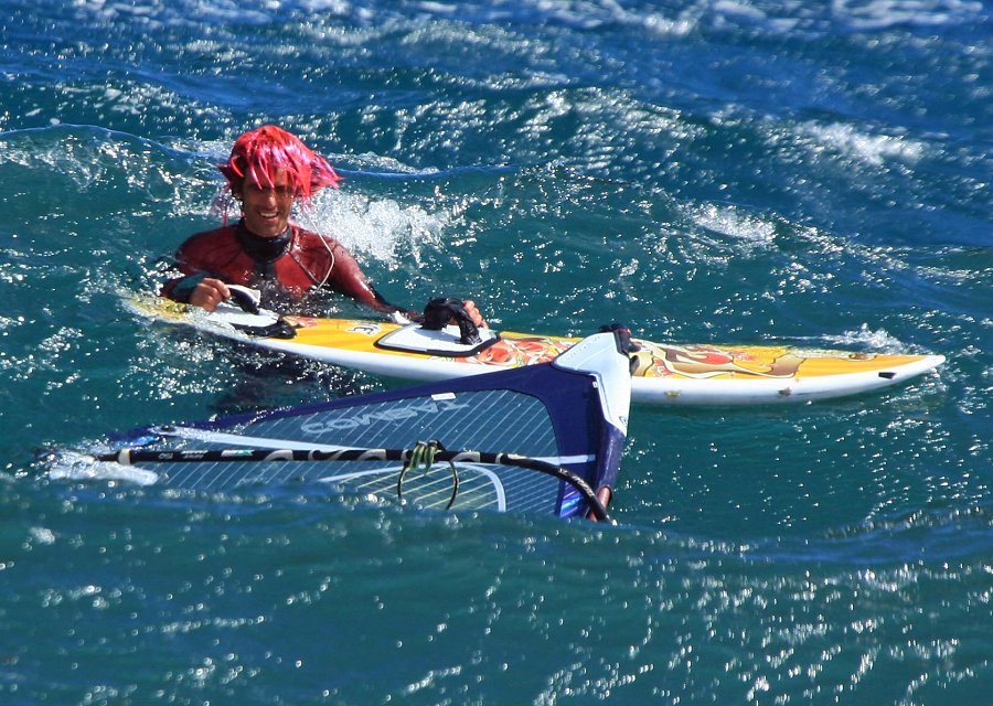 Windsurfing and kitesurfing in El Medano and El Cabezo on Tenerife, Canary Islands