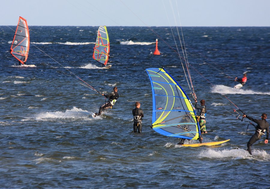 Windsurfing i kitesurfing w Jastarni na Pwyspie Helskim