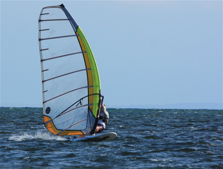 Kitesurfing i windsurfing, czyli 07.08.2012 obok OW AUGUSTYNA w Jastarni na Pwyspie Helskim