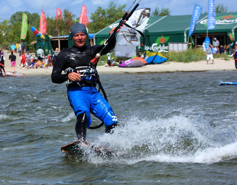 Kitesurfing i windsurfing, czyli 08.08.2012 w Jastarni na Pwyspie Helskim