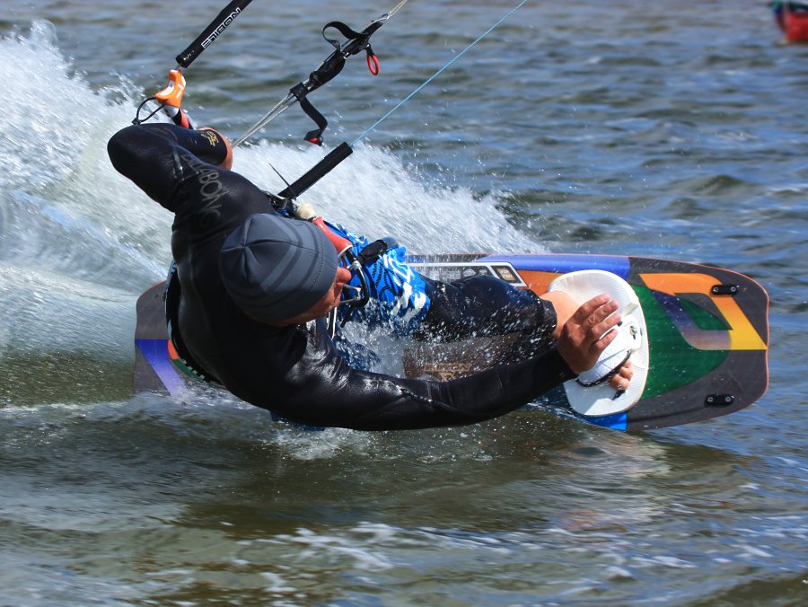 Kitesurfing i windsurfing, czyli 08.08.2012 w Jastarni na Pwyspie Helskim