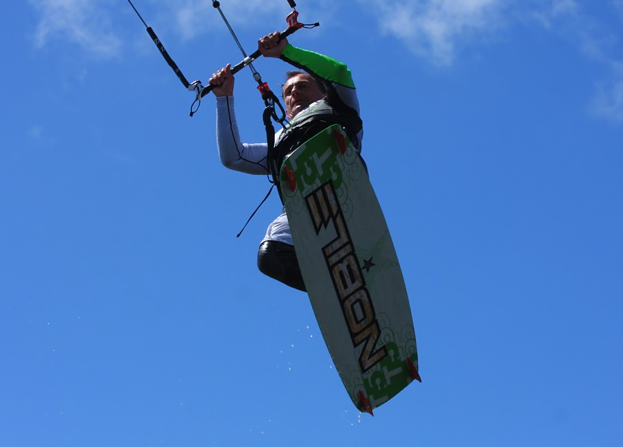 Kitesurfing i windsurfing, czyli 08.08.2012 w Jastarni na Pwyspie Helskim