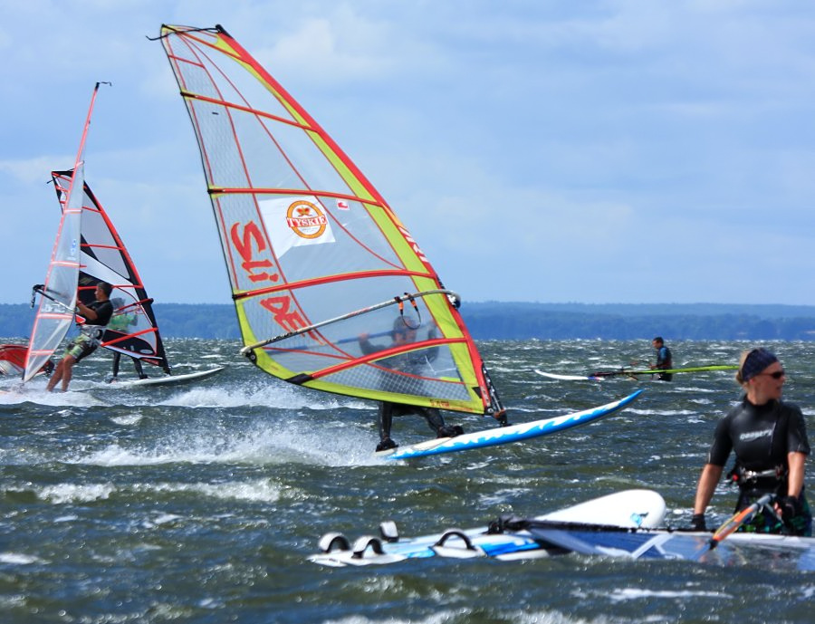 Kitesurfing i windsurfing, czyli 08.08.2012 w Jastarni na Pwyspie Helskim