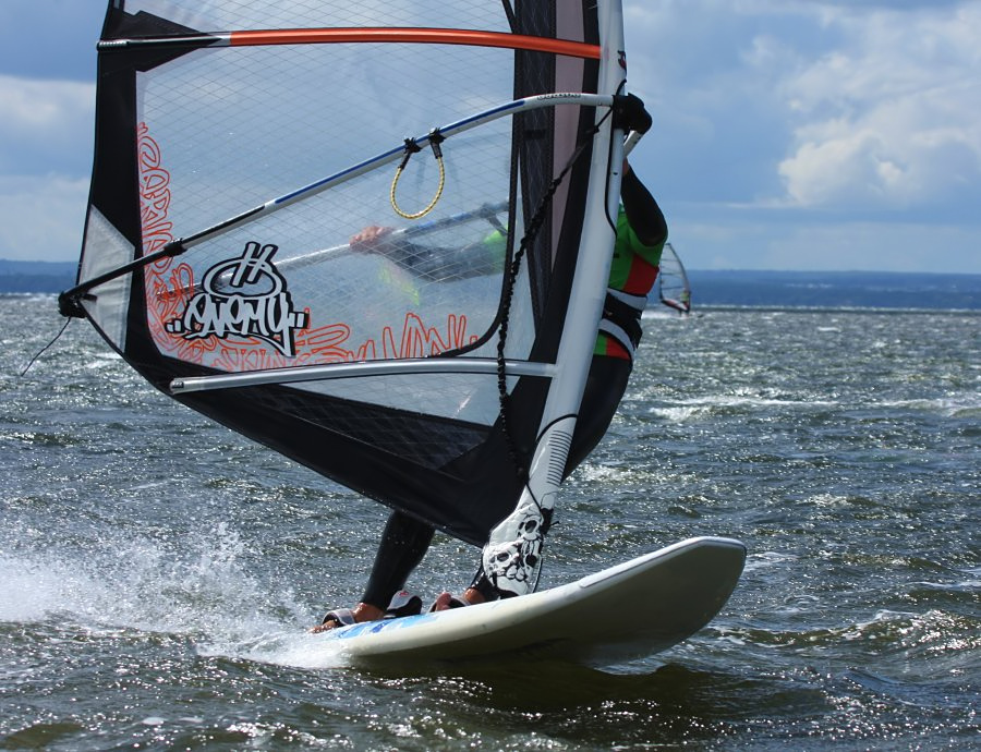 Kitesurfing i windsurfing, czyli 08.08.2012 w Jastarni na Pwyspie Helskim