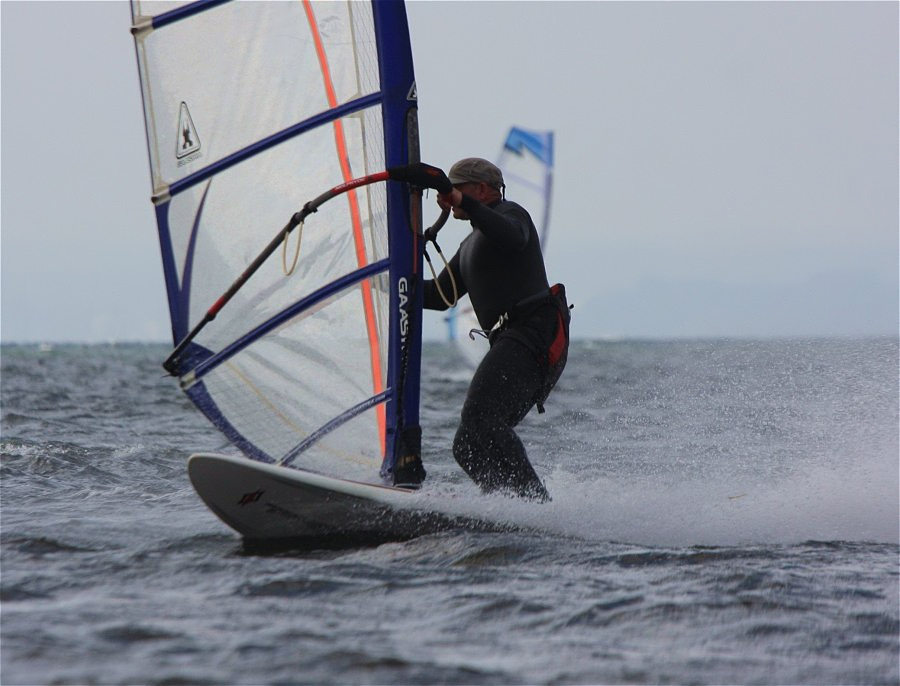 Kitesurfing i windsurfing, czyli 21.08.2012 obok OW AUGUSTYNA w Jastarni na Pwyspie Helskim