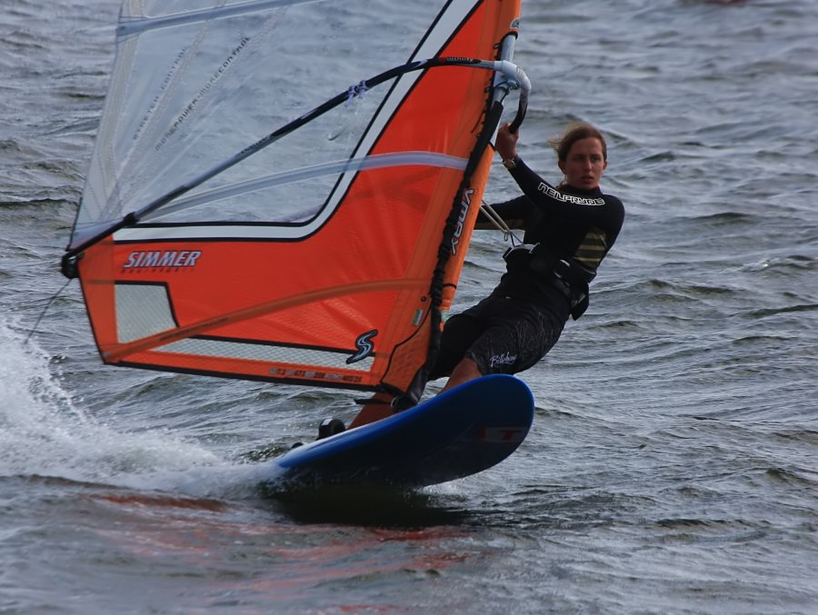 Kitesurfing i windsurfing, czyli 23.08.2012 obok OW AUGUSTYNA w Jastarni na Pwyspie Helskim