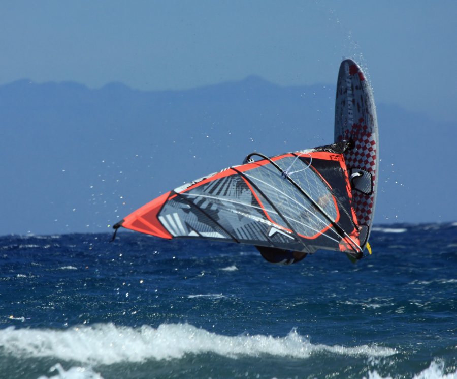 Windsurfing i kitesurfing w El Medano  i El Cabezo, czyli 23.10.2012 na Teneryfie