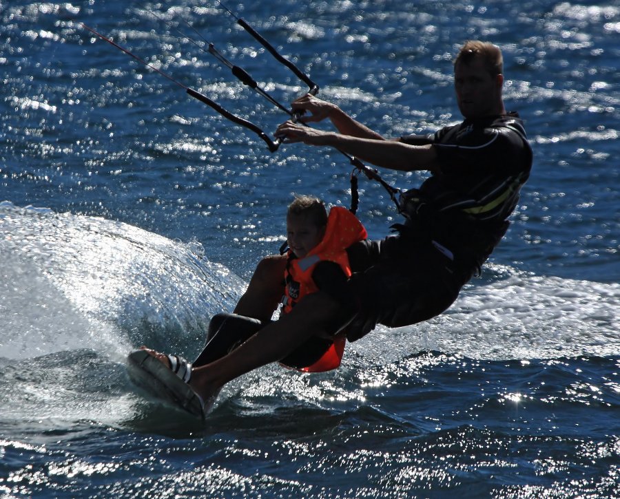 Windsurfing i kitesurfing w El Medano  i El Cabezo, czyli 23.10.2012 na Teneryfie